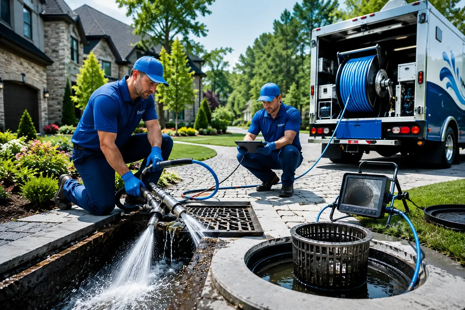 Local outdoor drain cleaning professionals in Milford, NJ